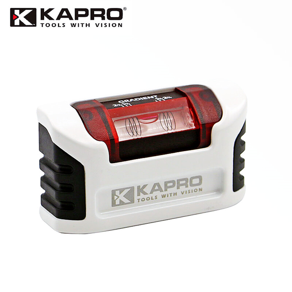 Spirit Level - Kapro 10cm kemer klipsi manyetik döküm