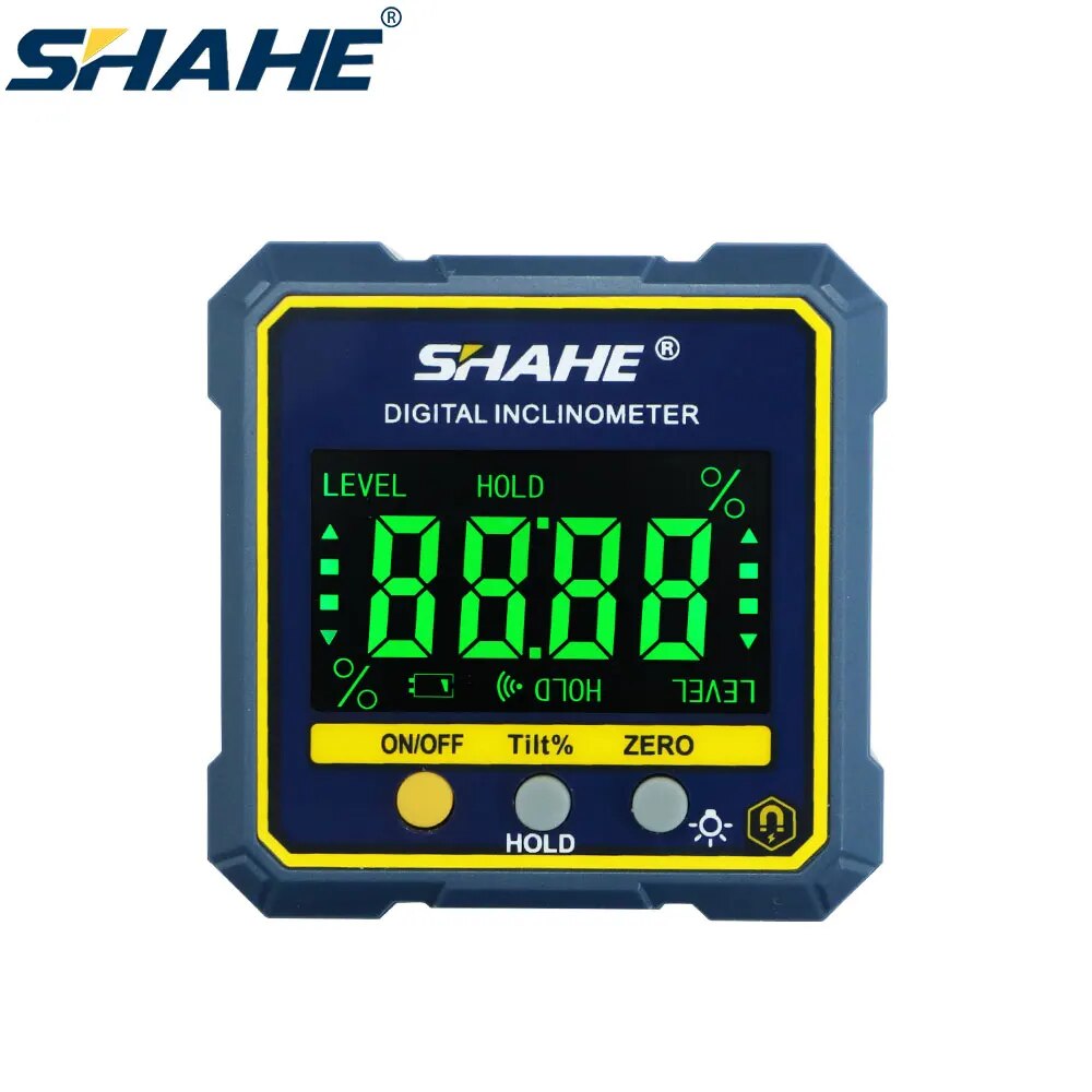 Spirit Level - SHAHE Dijital Açı Ölçer Manyetik İletki