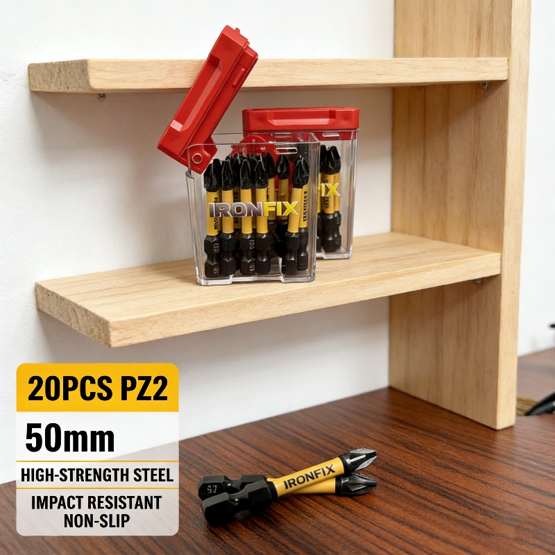 Screwdriver Set - Yüksek Kaliteli 20 Parçalık PZ2 Tornavida