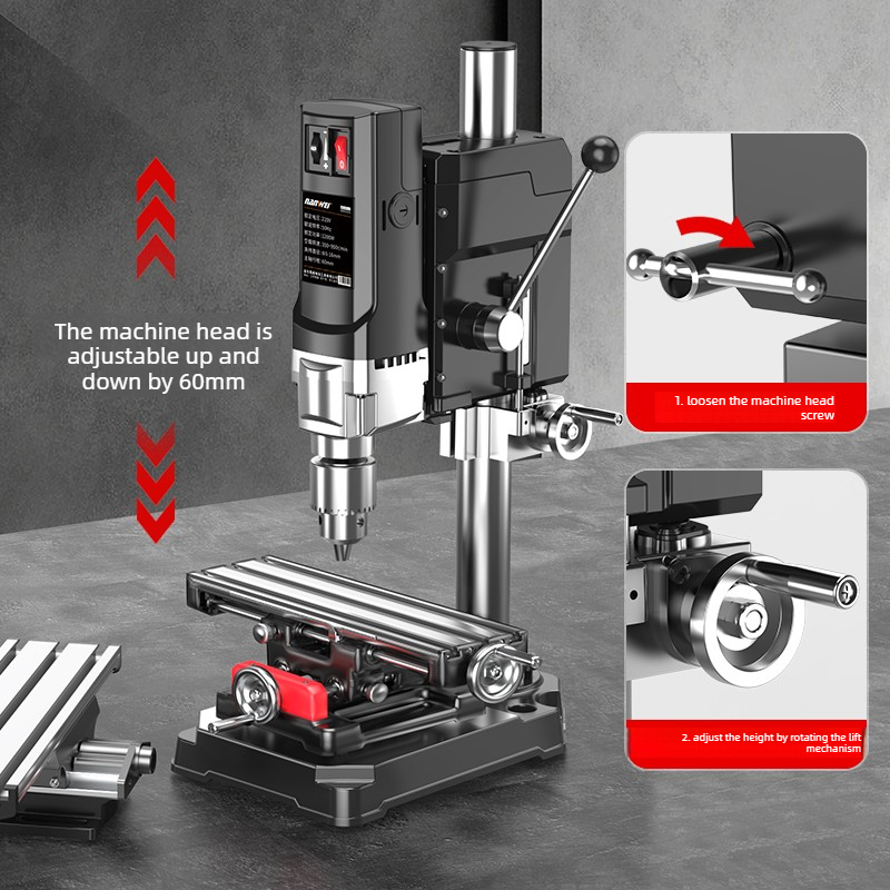 Yüksek Güçlü 220V Endüstriyel  - Drill Press incelemesi ve fiyatı